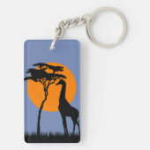 Giraffe Schlüsselanhänger (Rückseite)