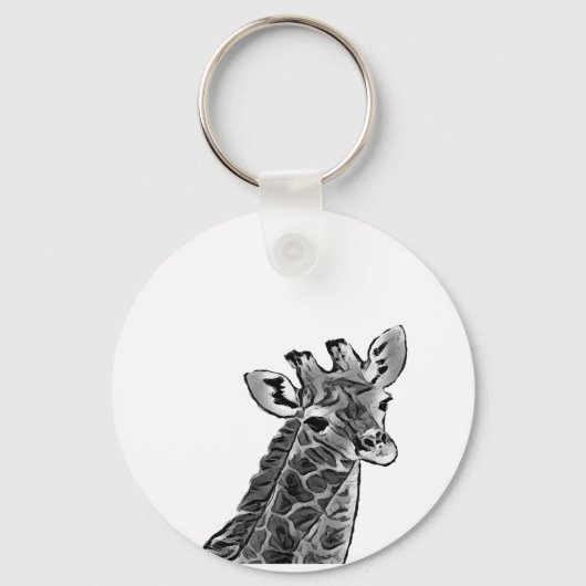 Giraffe-Schlüsselanhänger Schlüsselanhänger (Vorderseite)