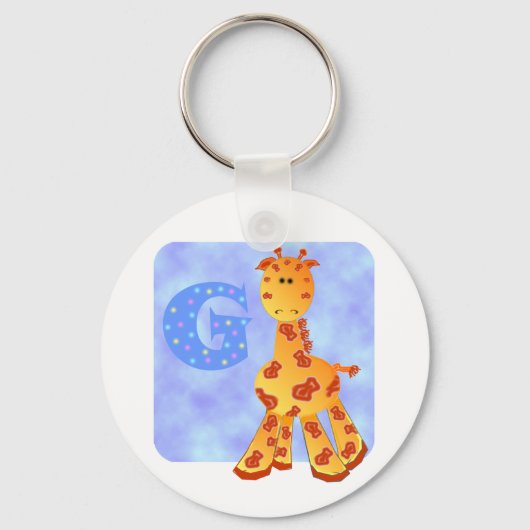Giraffe-Schlüsselanhänger Schlüsselanhänger (Vorderseite)