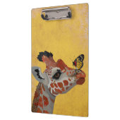 GIRAFFE & SCHMETTERLING KLEMMBRETT (Links)