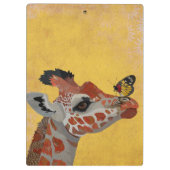 GIRAFFE & SCHMETTERLING KLEMMBRETT (Rückseite)