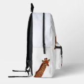 GIRAFFE & SCHMETTERLINGE BEDRUCKTER RUCKSACK (Links)