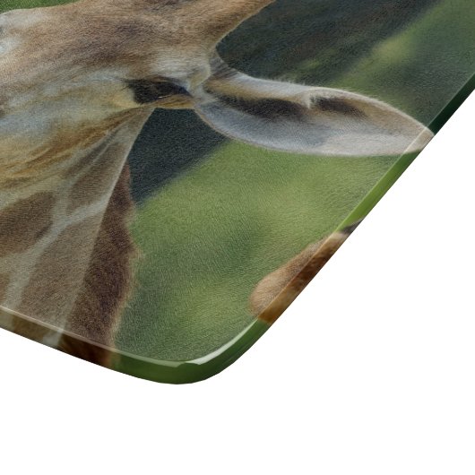 Giraffe Schneidebrett (Ecke)