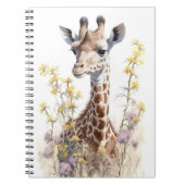 Giraffe School Office Notebook Geschenk Notizblock (Vorderseite)