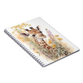 Giraffe School Office Notebook Geschenk Notizblock (Rechte Seite)