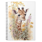 Giraffe School Office Notebook Geschenk Notizblock (Vorderseite)