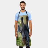 Giraffe Schürze (Getragen)