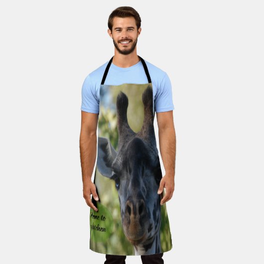 Giraffe Schürze (Getragen)