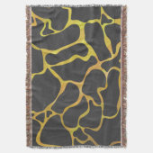 Giraffe, Schwarz und Gelb Decke (Vorderseite Vertikal)