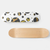 Giraffe, Schwarz und Gelb Skateboard (Horizontal)
