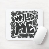 Giraffe Schwarz und Light Gray Print Mousepad (Mit Mouse)