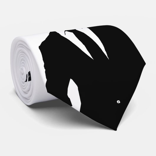 Giraffe Secret Agent Krawatte (Gerollt)