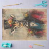 Giraffe Seidenpapier (Basteln)