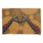Giraffe Selbstreflexion, Kissenbezug (Vorderseite)
