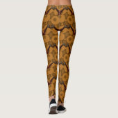 Giraffe Selbstreflexion, Leggings (Rückseite)