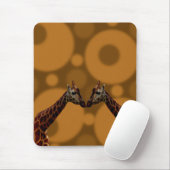 Giraffe Selbstreflexion, Mousepad (Mit Mouse)
