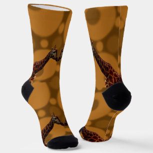 Giraffe Selbstreflexion, Socken