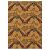 Giraffe Selbstreflexion, Tischdecke (Vorderseite)