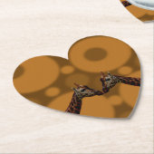 Giraffe Selbstreflexion, Untersetzer (angewinkelt)