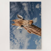 Giraffe selfie puzzle (Vertikal)
