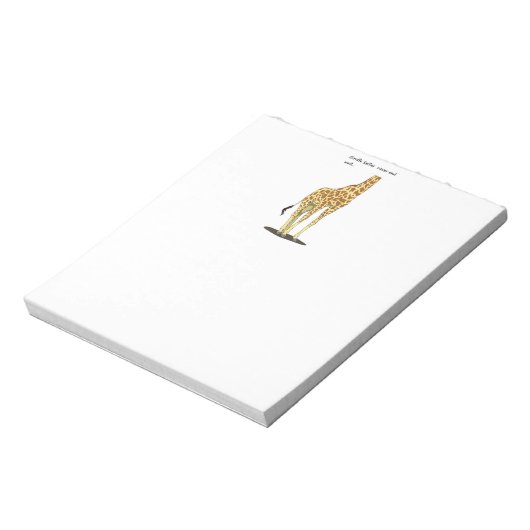 Giraffe Seliges Notizblock (Rotiert)