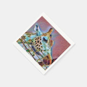 GIRAFFE SERVIETTE (Ecke)