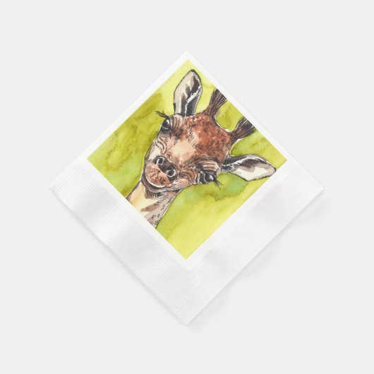 Giraffe Serviette (Ecke)