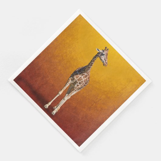GIRAFFE SERVIETTE (Ecke)