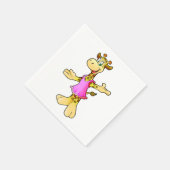 Giraffe Serviette (Ecke)