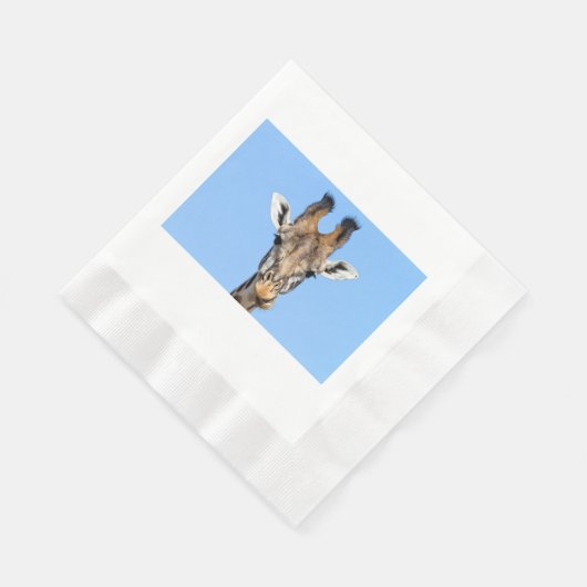 Giraffe Serviette (Ecke)