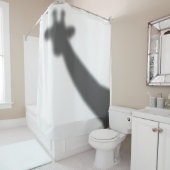 Giraffe Shadow Duschvorhang (Beispiel)