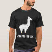 GIRAFFE SHEEP Funny Lama Meme Animal Meme Interne T-Shirt (Vorderseite)