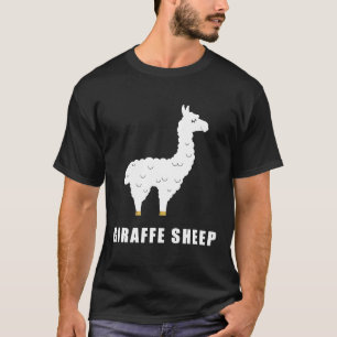 GIRAFFE SHEEP Funny Lama Meme Animal Meme Interne T-Shirt