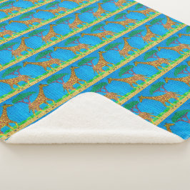 Giraffe - Sherpa Blanket Sherpadecke