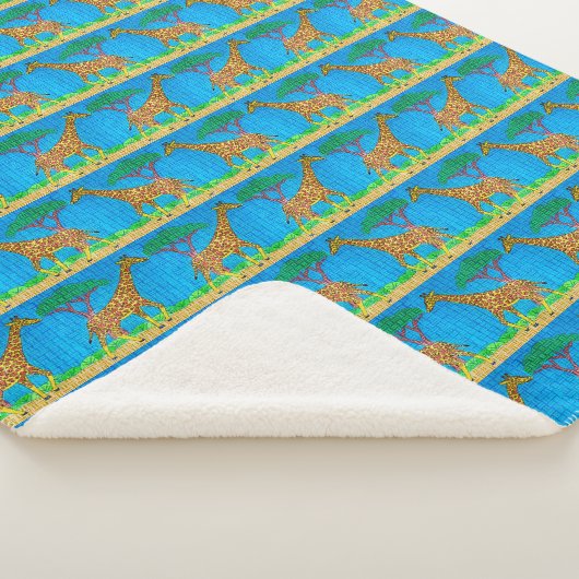 Giraffe - Sherpa Blanket Sherpadecke (3/4)