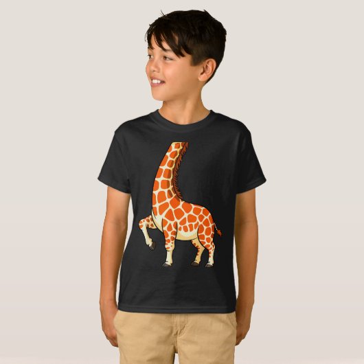 Giraffe Shirt Adult Men Women Kids Giraffe Costume (Vorne ganz)
