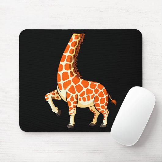 Giraffe Shirt Adult Men Women Kids Giraffe Costume Mousepad (Mit Mouse)