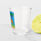 Giraffe - Shot Glass Schnapsglas (Rechts)