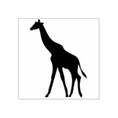 Giraffe Silhouette Briefmarke Gummistempel (Prägung)