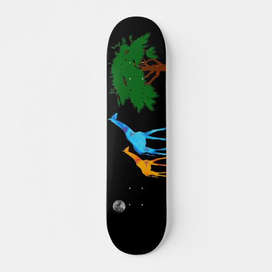 Giraffe Skateboard (Vorne)