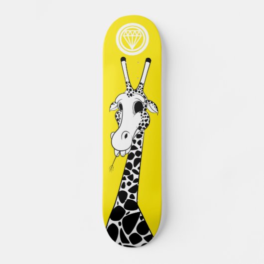 Giraffe Skateboard (Vorderseite)