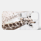 Giraffe Sketch Case-Mate iPhone Hülle (Rückseite (Horizontal))