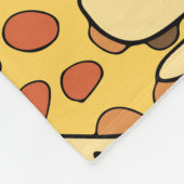 Giraffe Sketch, Spaß Nahtloses Design. Fleecedecke (Ecke)