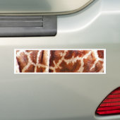 Giraffe Skin_ Autoaufkleber (Auf Auto)