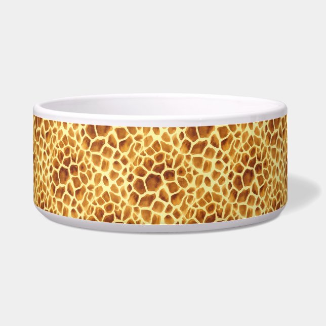 Giraffe Skin Imitation, by Natasha Us   Napf (Vorderseite)