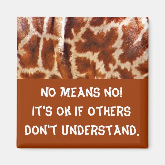 Giraffe Skin_ Magnet (Vorne)