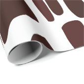 Giraffe Skin Pattern Geschenkpapier (Rolleneckpunkt)