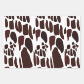 Giraffe Skin Pattern Geschenkpapier Set (Vorderseite)