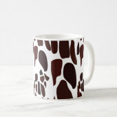 Giraffe Skin Pattern Kaffeetasse (VorderseiteRechts)