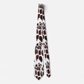 Giraffe Skin Pattern Krawatte (Vorderseite)